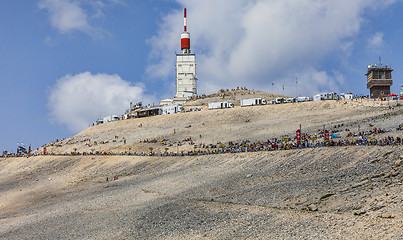 Image showing Mont Ventoux- a Cyclist Monument