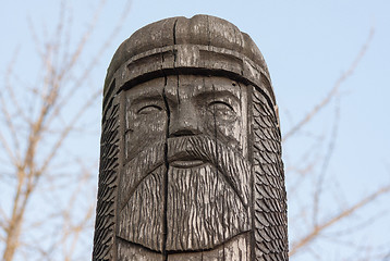 Image showing statue of the ancient Slavic god