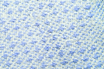 Image showing woolen fabric with color blotches