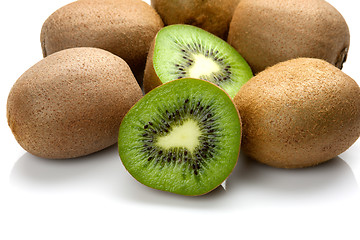 Image showing Kiwi fruit isolated on white background