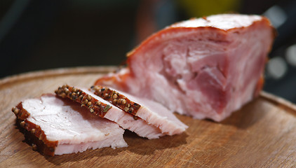 Image showing meat on the board