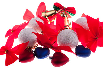 Image showing christmas tree ornaments