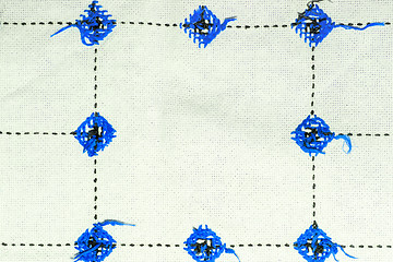 Image showing background with embroidery, types of embroidery