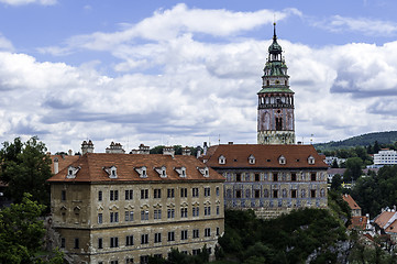 Image showing Cesky Krumlov castle.