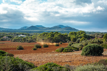 Image showing beautiful landscape mountain view mediterranean spain