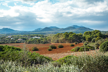 Image showing beautiful landscape mountain view mediterranean spain