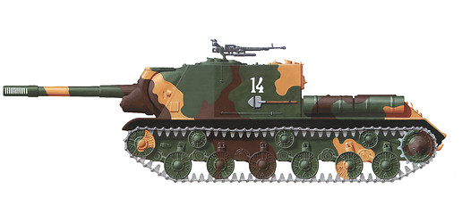 Image showing ISU-152 assault gun