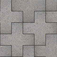 Image showing Paving Slabs. Seamless Tileable Texture.