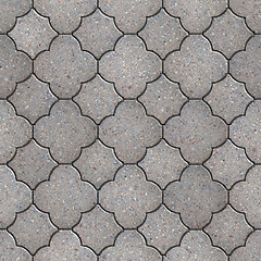 Image showing Figured Pavement. Seamless Tileable Texture.