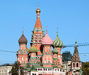 Image showing St. Basil's Cathedral in Moscow