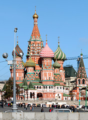 Image showing St. Basil's Cathedral in Moscow