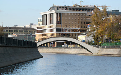 Image showing The drainage channel in Moscow