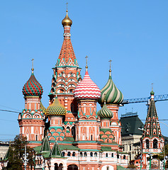 Image showing St. Basil's Cathedral in Moscow