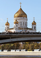 Image showing The Cathedral of Christ the Savior in Moscow