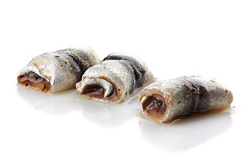 Image showing anchovies rolls