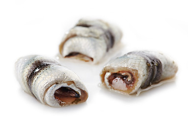 Image showing anchovies rolls