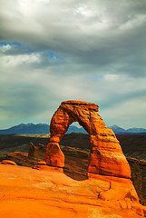 Image showing Delicate Arch at the Arches National Park, Utah, USA