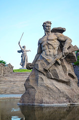 Image showing The Motherland calls! monument in Volgograd, Russia