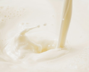 Image showing milk splash