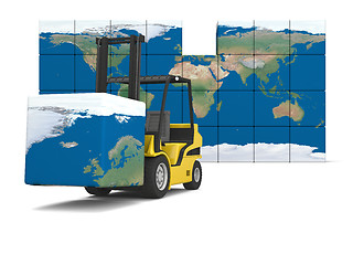 Image showing International logistics