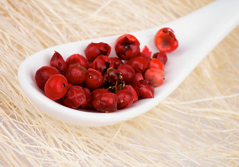 Image showing Red Peppercorn