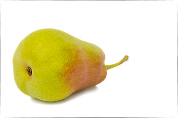 Image showing Large pear on a white background