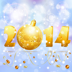 Image showing New Year background