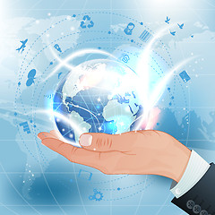 Image showing Concept - Global Business