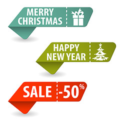 Image showing Collect Christmas Signs