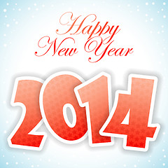 Image showing New Year Greeting Card