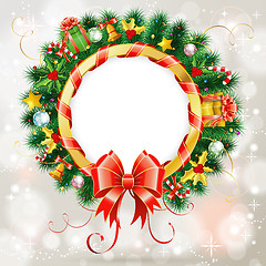 Image showing Christmas Wreath