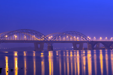 Image showing Darnitskiy bridge