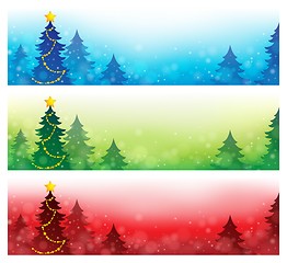 Image showing Christmas banners collection 4