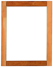 Image showing wooden frame