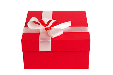 Image showing Red gift box