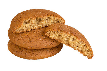 Image showing Oatmeal cookies