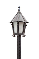 Image showing Old street lamp.