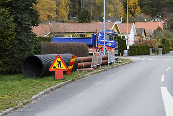 Image showing Roadwork