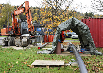 Image showing Excavator