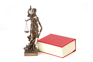 Image showing Justice with scales for Law and Justice