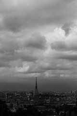 Image showing Dramatic sky over Torino