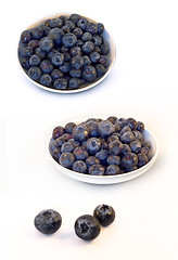 Image showing Blueberries