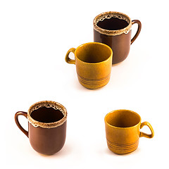 Image showing SET of Ceramic cups
