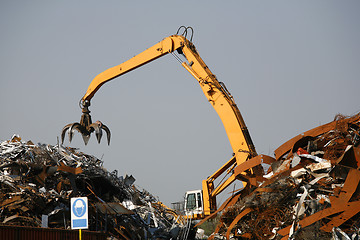 Image showing Rubbish dump