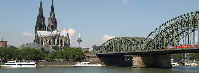 Image showing Koeln panorama