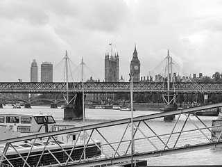 Image showing River Thames in London