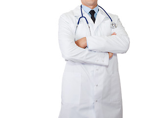 Image showing Doctor's lab white coat