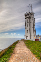 Image showing On the coast, Pointe de Saint Mathieu, Brittany, France