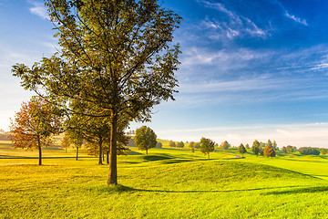 Image showing Idyllic autumn scenery