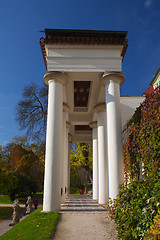 Image showing Garden of Paradise in Prague in Czech Republic